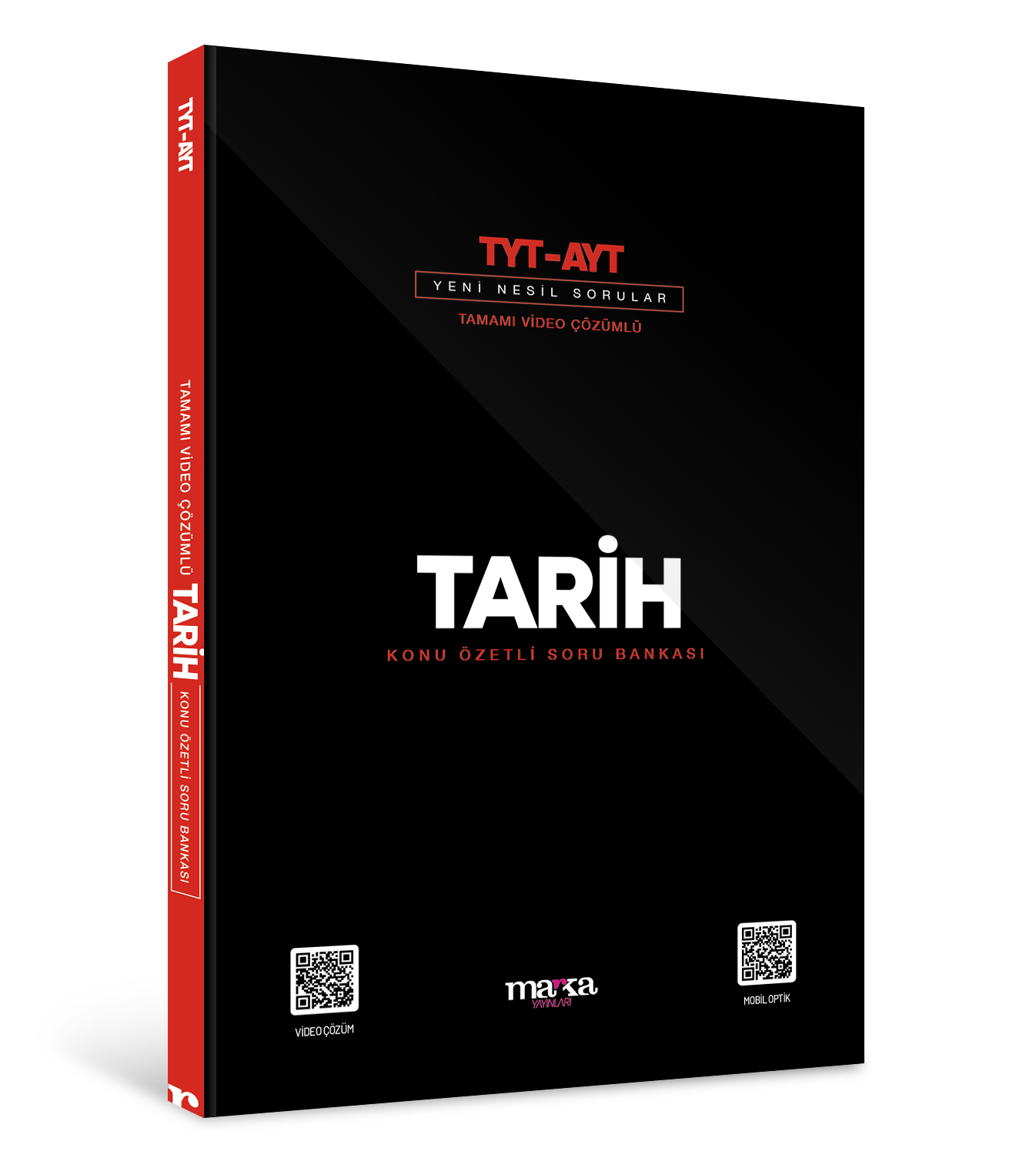 2024 TYT AYT Tarih Konu Özetli Yeni Nesil Soru Bankası Tamamı Video Çözümlü Marka Yayınları